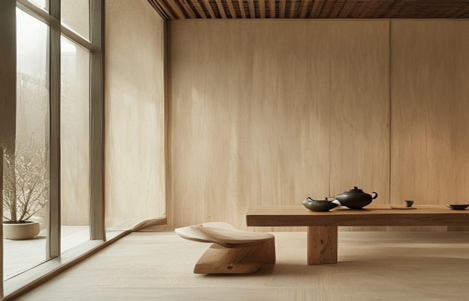 Espace de Tui Na, lumière douce et tatami